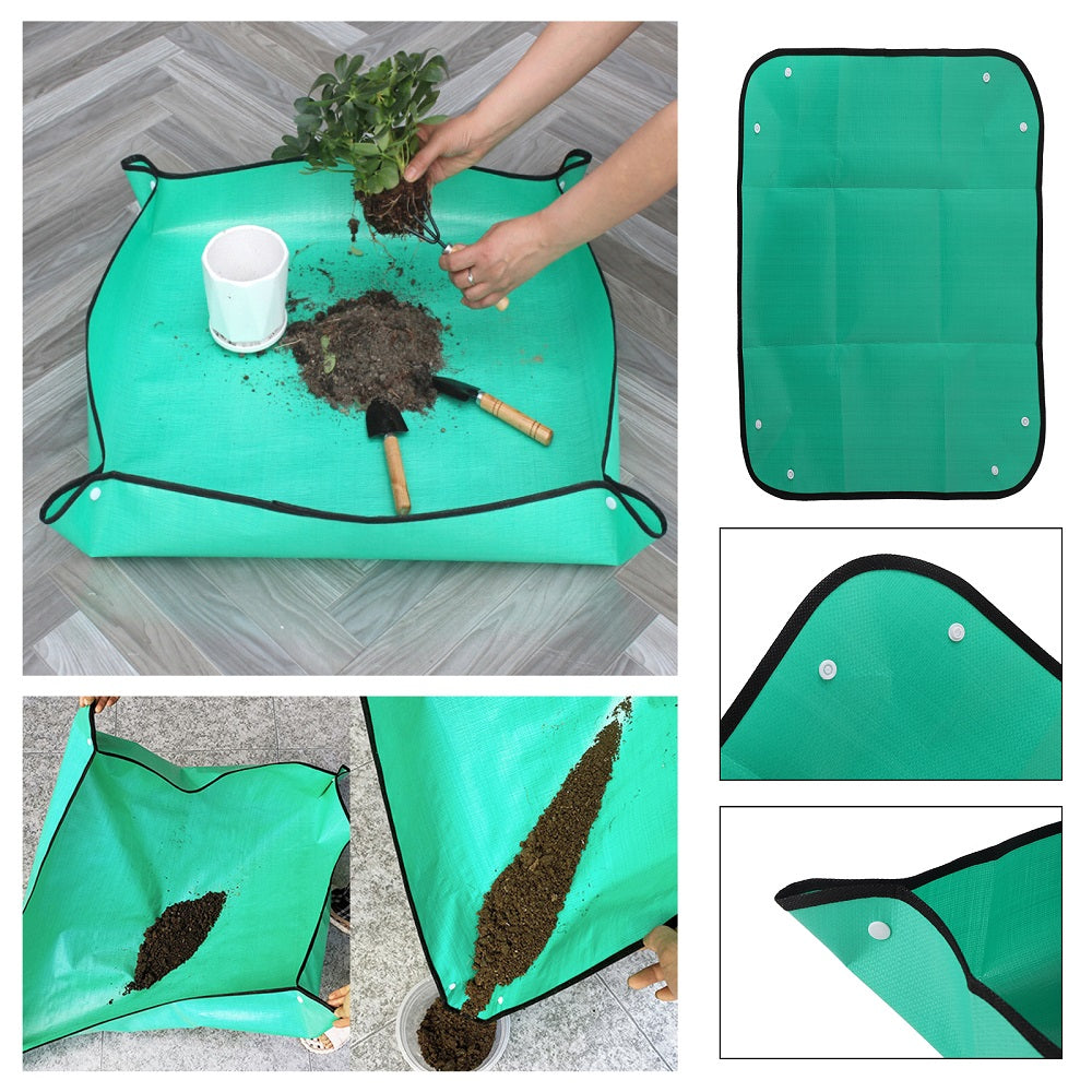 50/75/100cm Foldable Waterproof Plant Repotting Mat