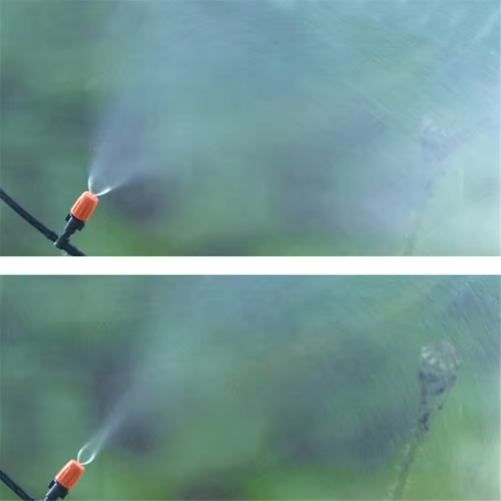 Adjustable Irrigation Mist Atomizing Nozzle Micro Irrigation Fogger Sprinkler