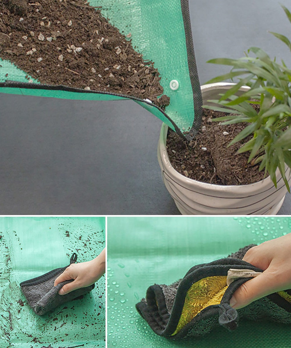 50/75/100cm Foldable Waterproof Plant Repotting Mat