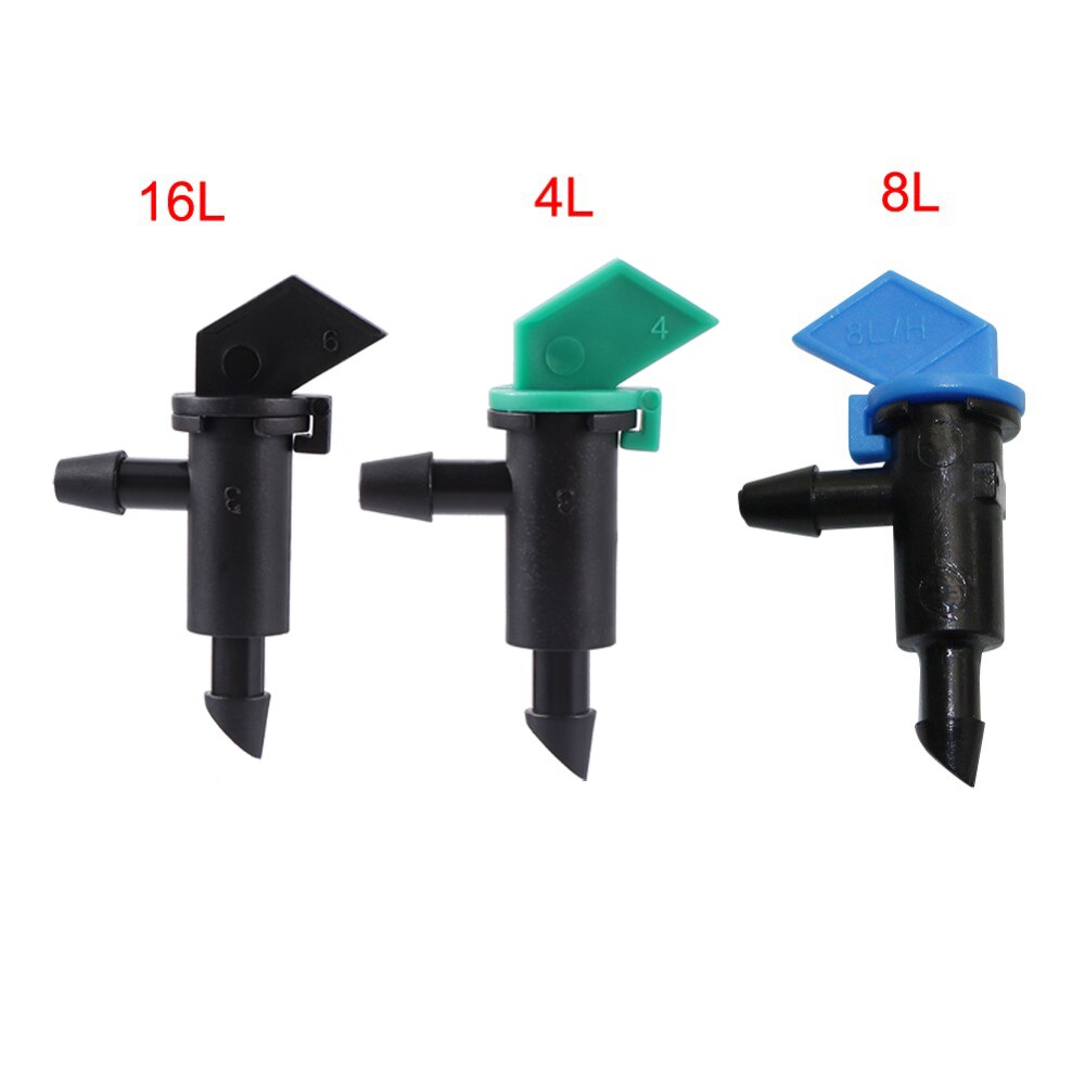 4L/8L/16L Flag Dripper Micro Drip Irrigation Emitter Watering Dripper