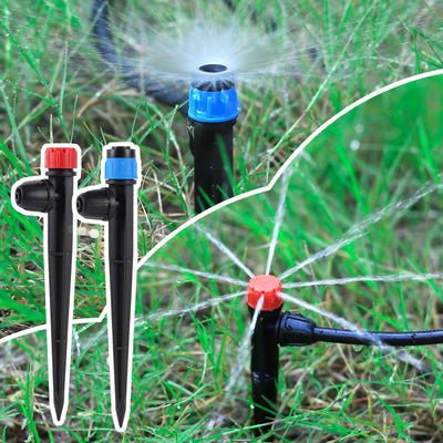 360 Degree Bubbler Sprinkler Hole Spiked Water Irrigation Dripper