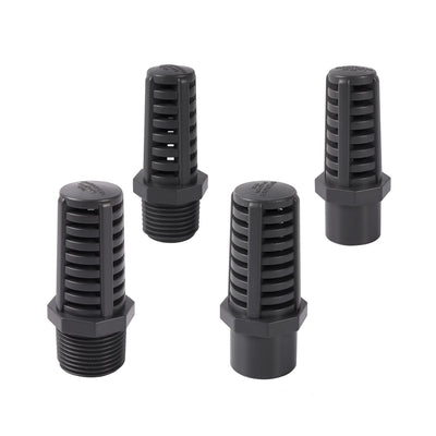 1/2" 3/4" Male Thread Strainer Garden Permeable Cap Mesh Aquarium Suction/Overflow Drain Tool