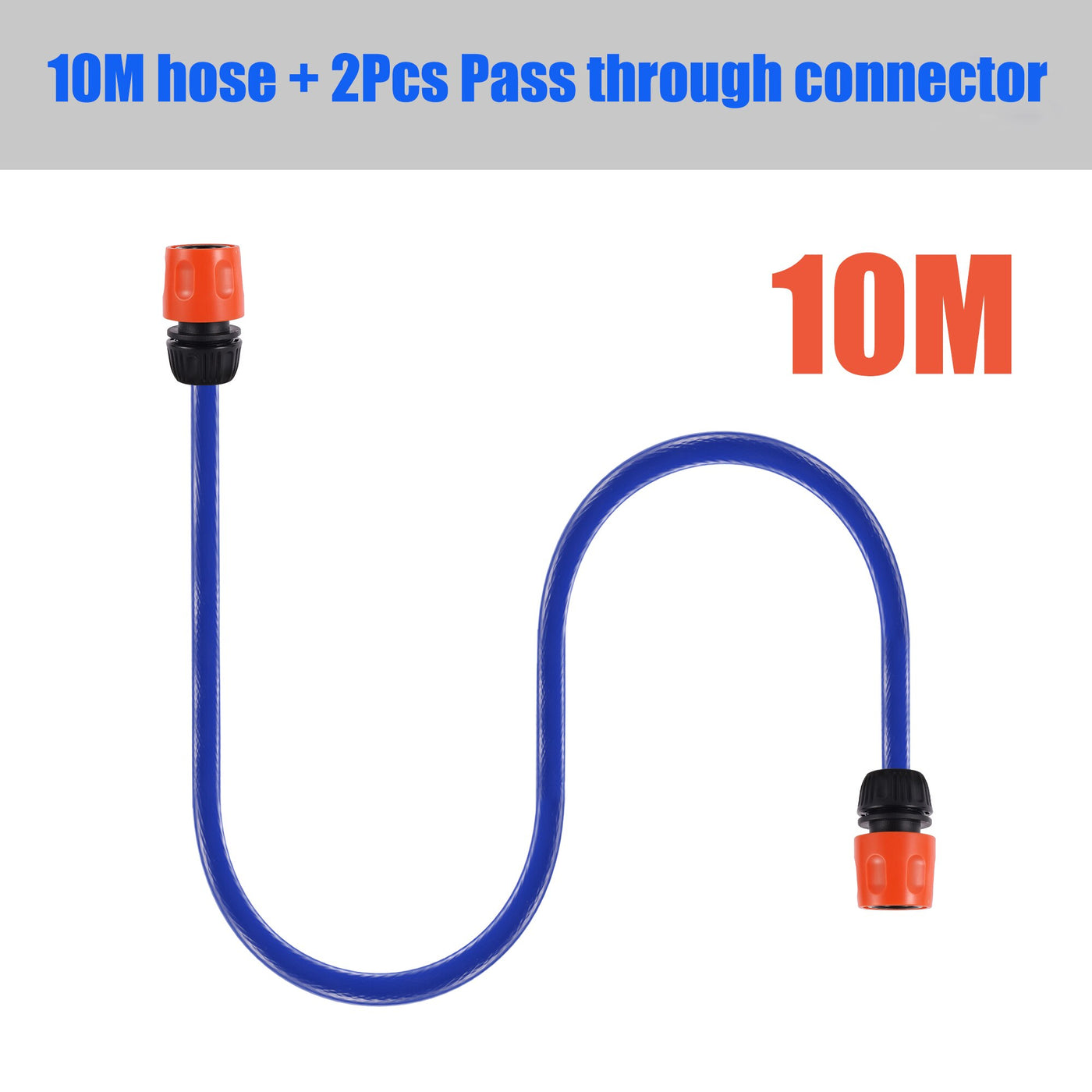 ID 12mm OD 16mm Water Pipe Soft PVC Hose Garden Irrigation Layflat Hose