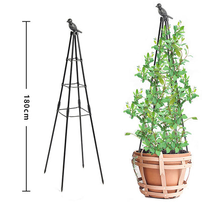 Garden Reinforced Flower Stand Decoration Adjustable Climbing Vine Support Trellis