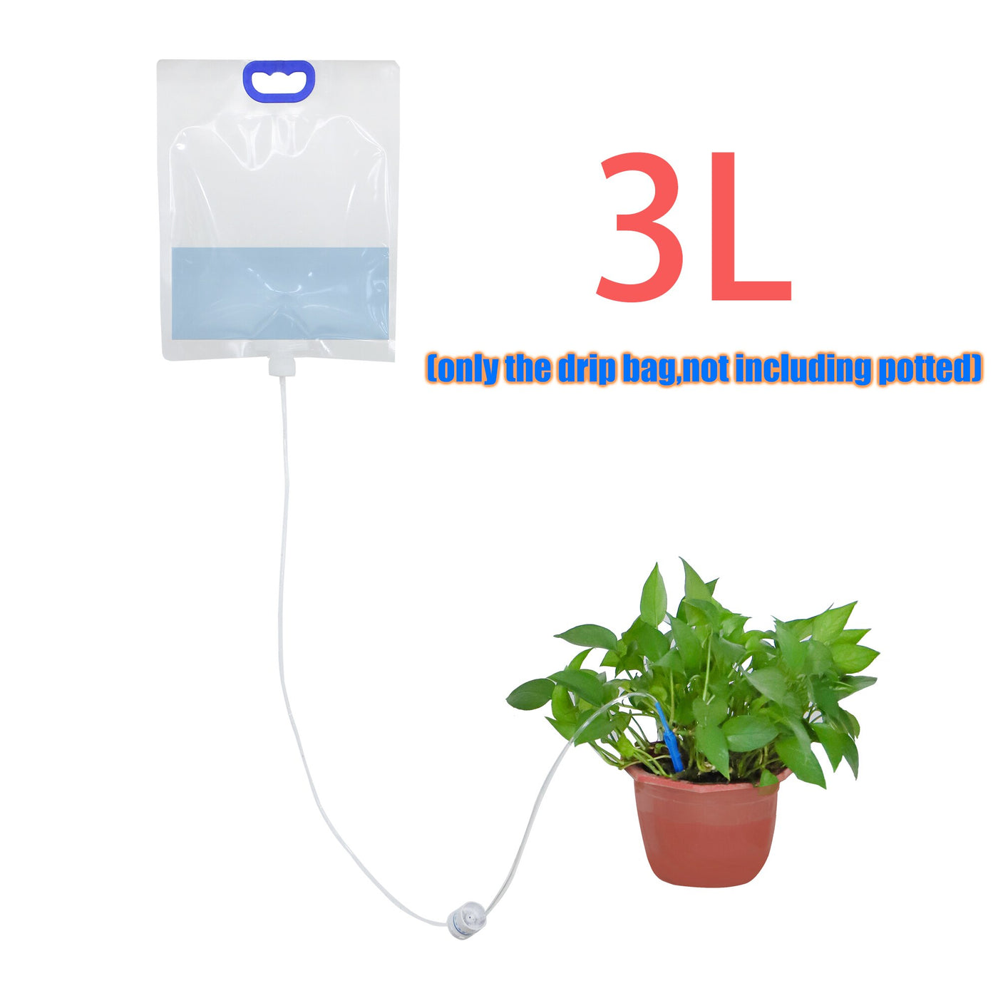 3L 3.5L 6L Adjustable Plants Watering Dripper Fertilize Self Watering Device Automatic Drip Irrigation Bag