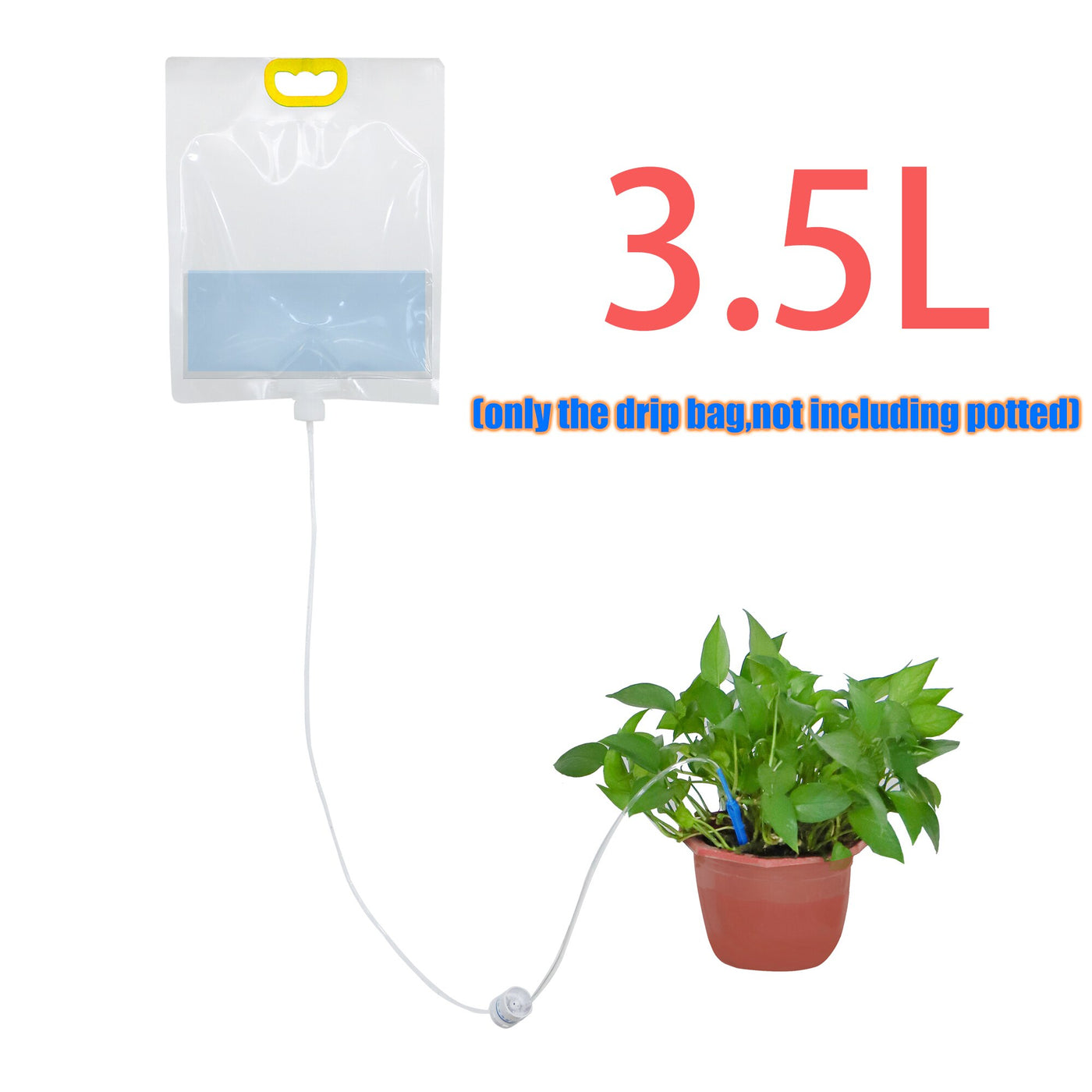 3L 3.5L 6L Adjustable Plants Watering Dripper Fertilize Self Watering Device Automatic Drip Irrigation Bag