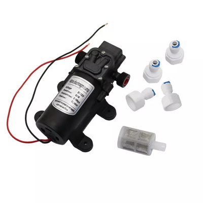 12V DC 60W Water Pump Micro Diaphragm Pump 18mm 1/2 inch Self Priming Booster Pump