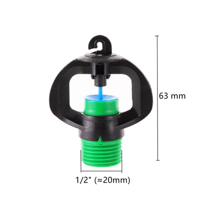 1/2 inch Male Thread Refraction Nozzle Garden Agriculture Micro Watering Irrigation Sprinkler