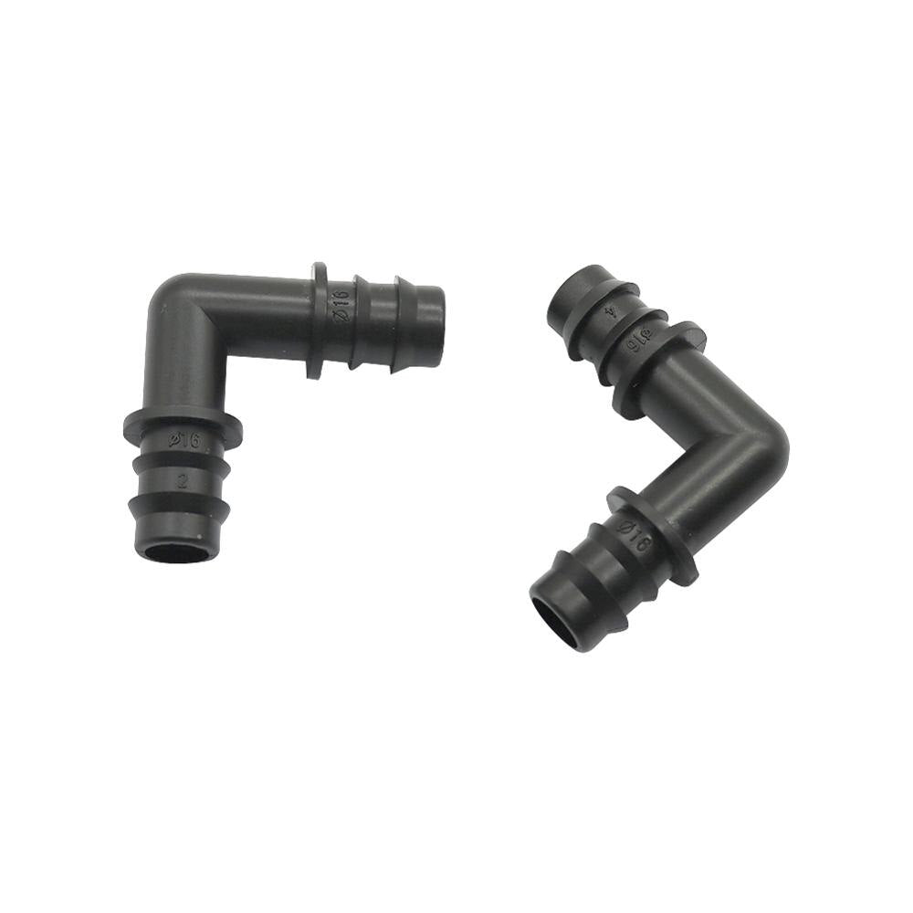 Barbed Elbow Connector 1/2 inch Pipe Joint Plastic Micro Irrigation Hose Fittings