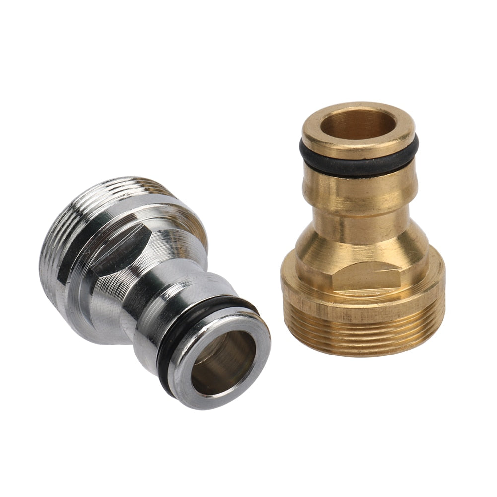 M22 to M24 threaded brass quick coupling garden watering adapter connector