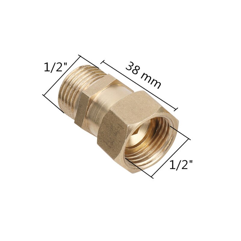 1/2" Male/Female Thread Brass Connector Plumbing Pneumatic Fittings