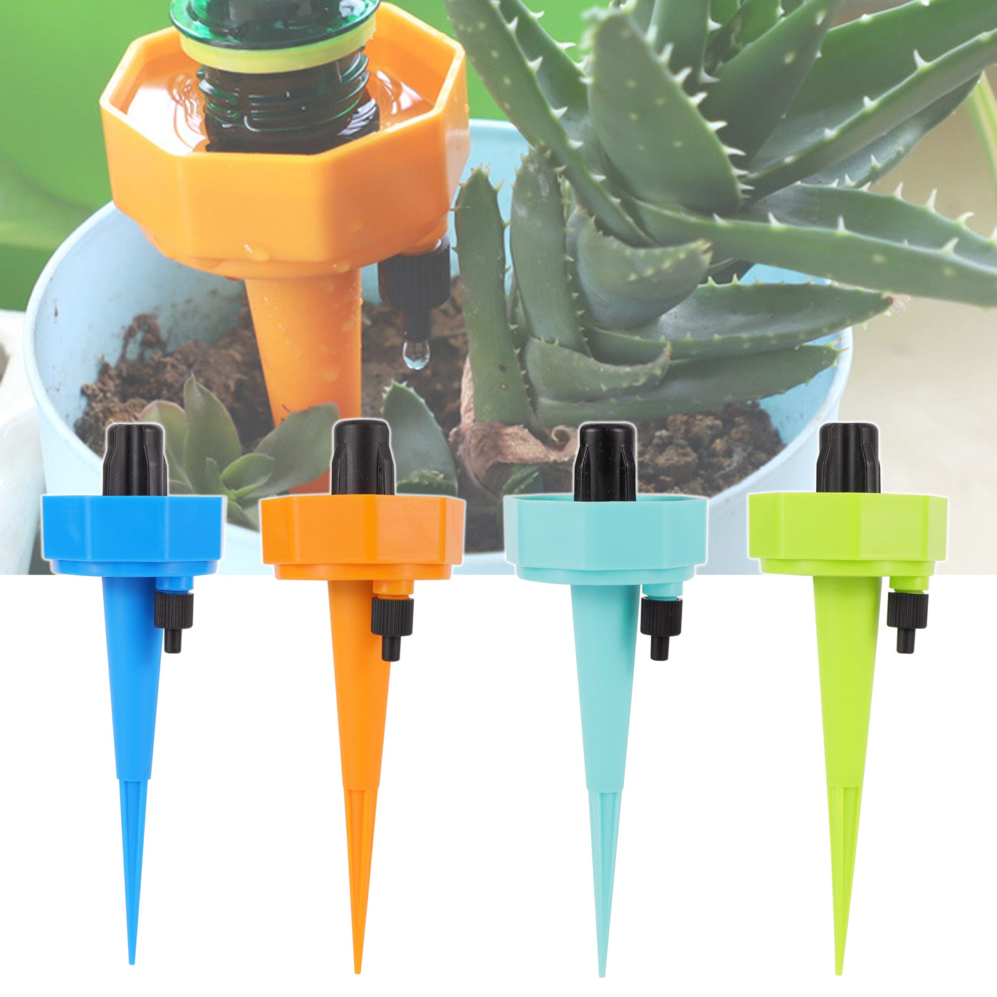 Adjustable Automatic Drip Water Spikes Device Plants Self Watering Spike With Slow Release