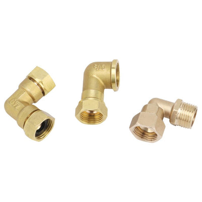 1/2" Male/Female Thread Brass Connector Plumbing Pneumatic Fittings