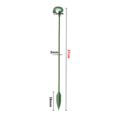 Garden Plant Stake Support Single Stem Support Rings Plant Twist Ties