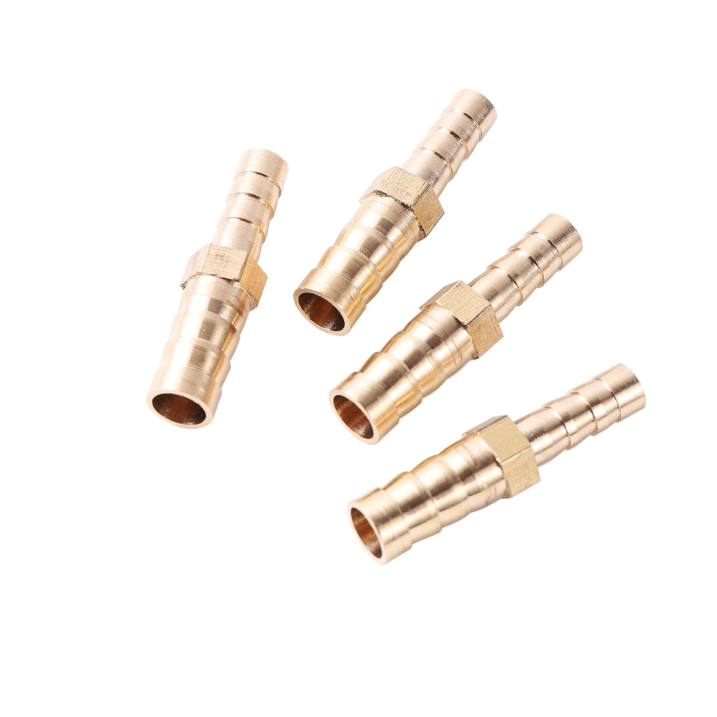 Brass Hose Fitting 6mm to 8mm Barbed Reducer Connector Brass Coupler Adapter