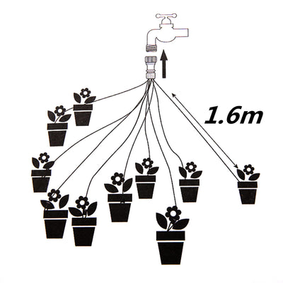 Drip Irrigation Kit Adjustable Micro Irrigation Water-Saving System