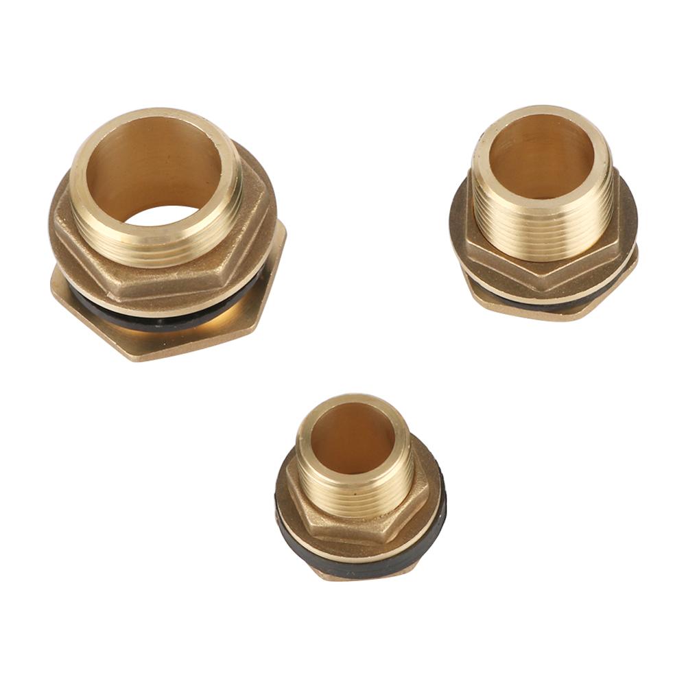 1/2" 3/4" 1" Male Thread Brass Thread Connector Adapter