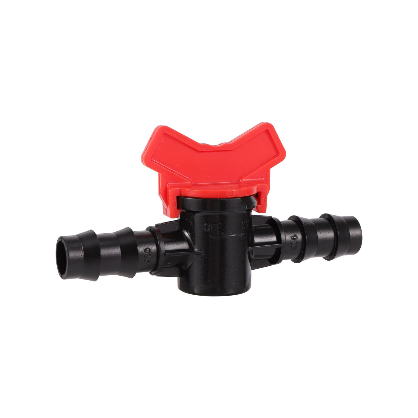 16mm Pipe Valve Drip Tape Valve DN16 Tube Fittings Barbed Valve