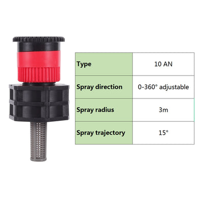 0~360 Degree Adjustable Pop-up Sprinkler Head Replacement Scattering Nozzles