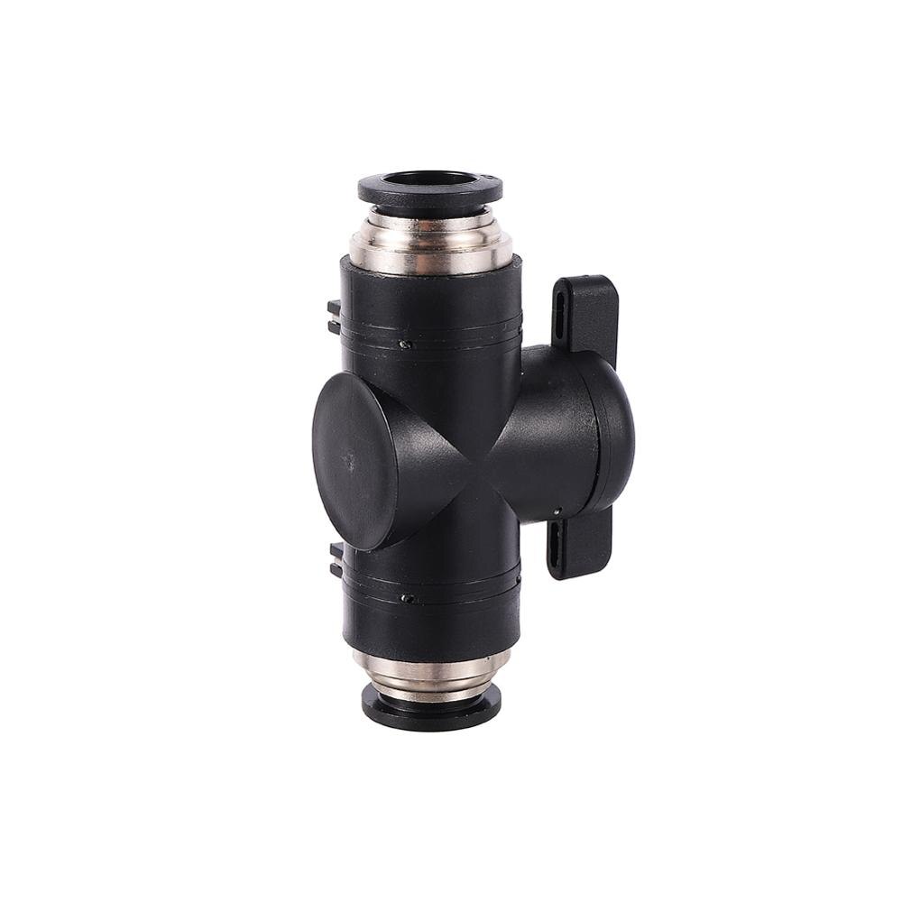 4/6/8/10/12mm Slip Lock Quick Access Water Valve Garden Irrigation Water-flow Control Switch Misting System Pneumatic Fittings