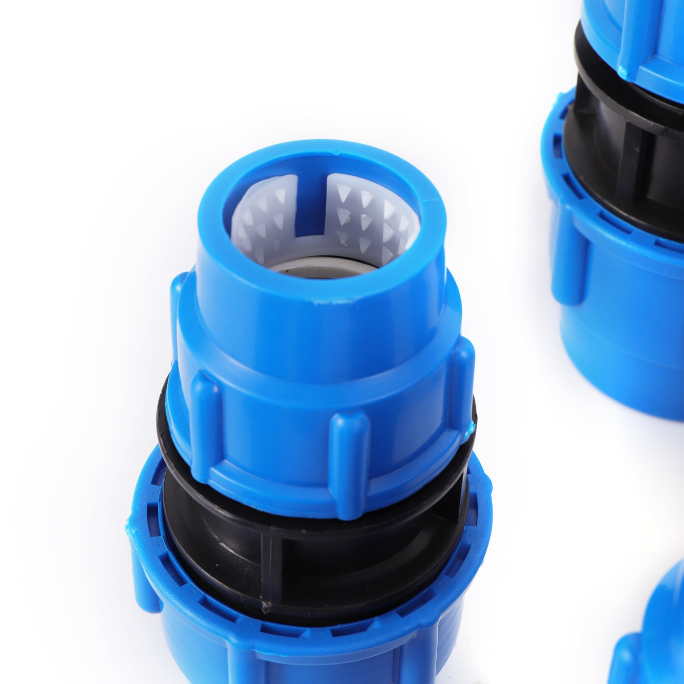 PE Pipe Reducing Straight Connector Adapter Garden Farm Irrigation Pipe Fittings