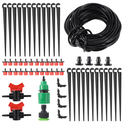 5/10/15/20/25/30/40m Garden DIY Drip Irrigation System Automatic Watering 4/7mm Hose Micro Drip Watering Kit