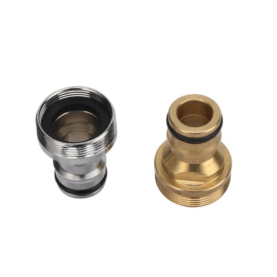 M22 to M24 threaded brass quick coupling garden watering adapter connector