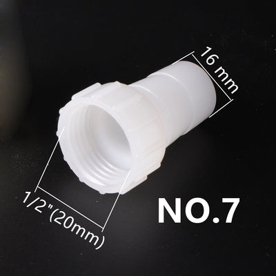 1/2" Female Thread To 4/6/8/10/12/14/16/20mm Water Supply Adapter Water Tank Fitting