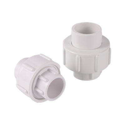 20/25mm Equal PVC Union Straight Connector Pipe Fittings