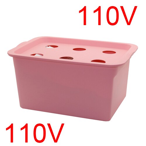 220V/110V 6 Holes Hydroponic Tools Cultivation Seedling Growing Box With Air Pump