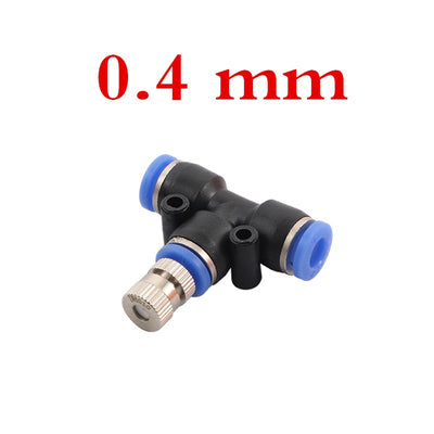 6mm Low Pressure Misting Cooling System Atomizing Nozzles