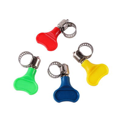 Adjustable Stainless Steel With Handle Hose Clamps Fastening Flexible Pipe Clips