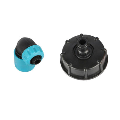 60mm Female Thread to 1/2" pipe interface Water Tank Adapter IBC Fittings