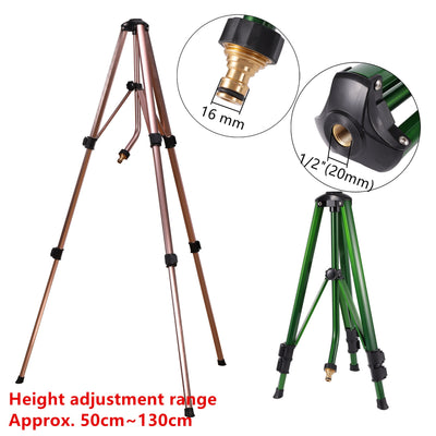 Adjustable 50~130cm 1/2" Female Thread Sprinkler Tripod