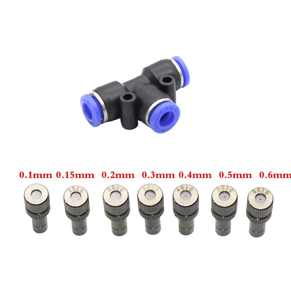 6mm Low Pressure Misting Cooling System Atomizing Nozzles