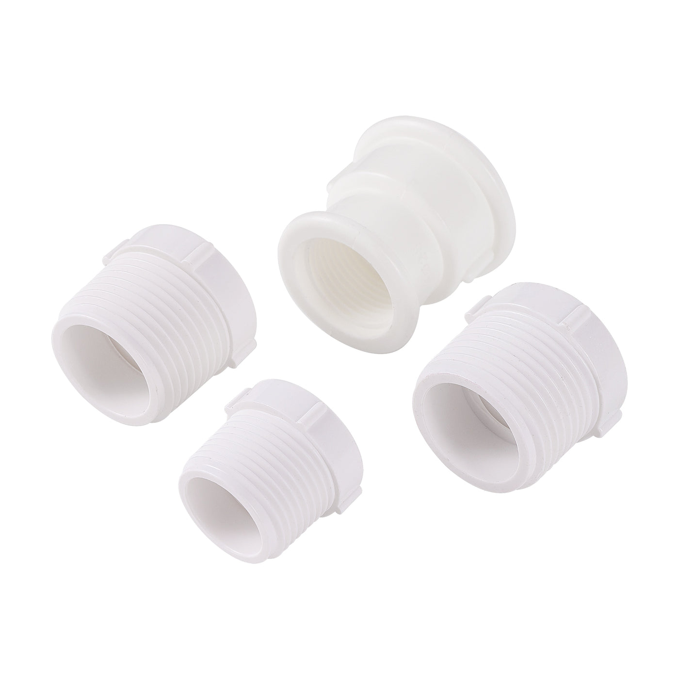 1/2" 3/4" 1" Plastic Female Male Thread Conversion Reducing Connector