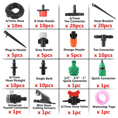 5/10/15/20/25m Drip Irrigation Kits Automatic Garden Watering Kits Irrigation System