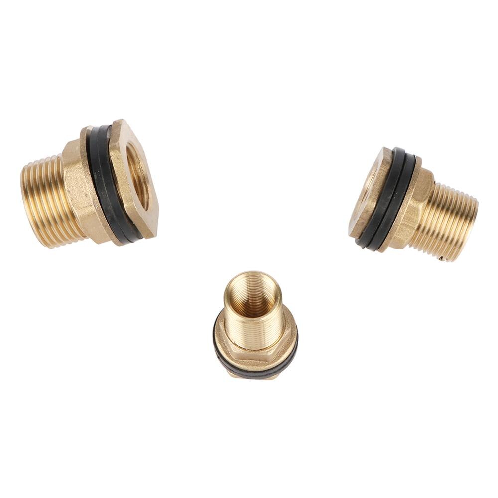 Garden 1/2" 3/4" 1" Male Thread To 3/8" 1/2" 3/4" Female Thread Brass Adapter Connector