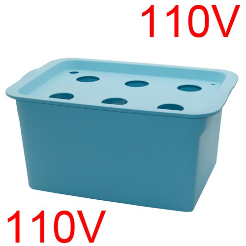 220V/110V 6 Holes Hydroponic Tools Cultivation Seedling Growing Box With Air Pump