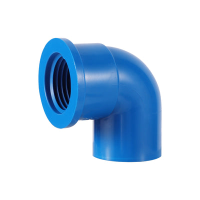 1/2" Female Thread To ID 20mm PVC Elbow Connector Pipe Fittings