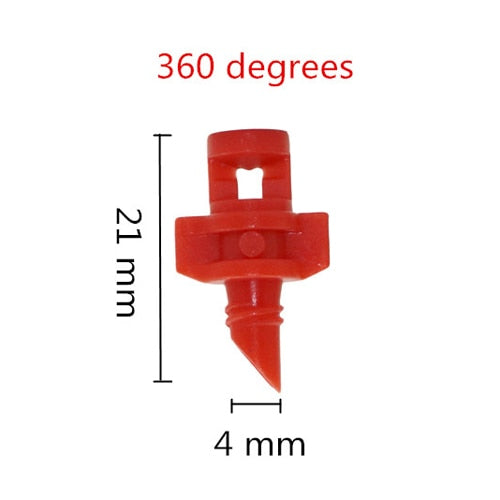 Garden 90 180 360 Degree Refraction Nozzle Sprinkler