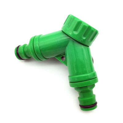 Plastic 3/4 inch Y Quick Connector 2 Way Garden Hose Splitters