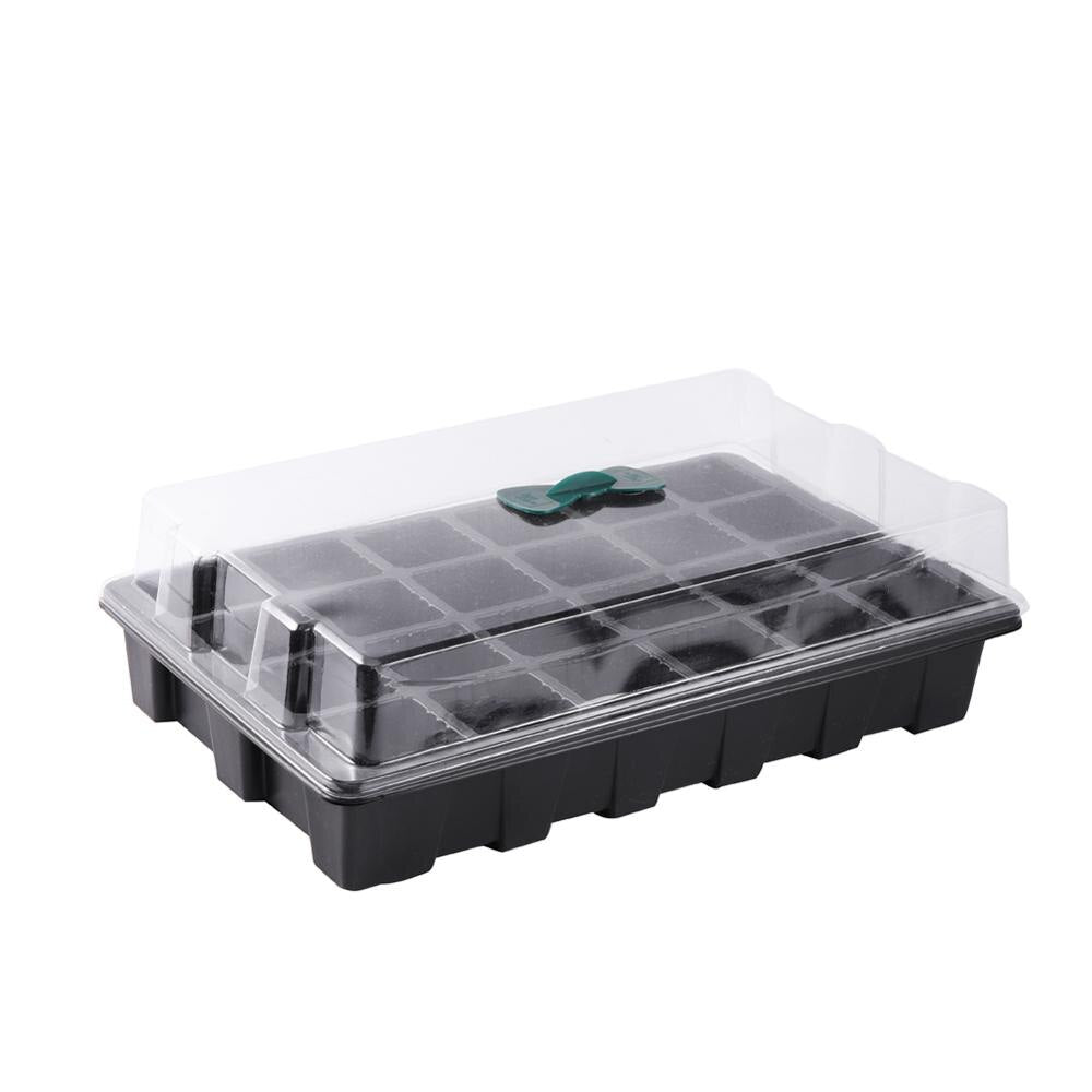 24 Hole Seedling Tray Plant Nursery Pot Seeding Box