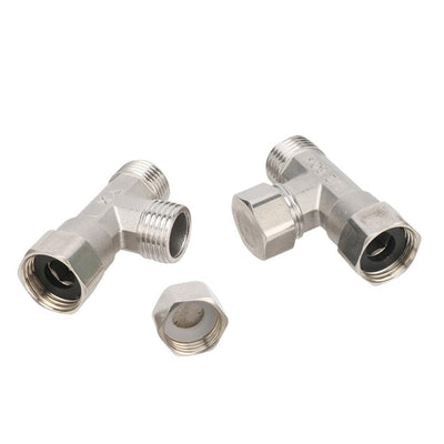 304 Stainless Steel Hexagon Tee Elbow Straight Connector Irrigation Plumbing Coupling