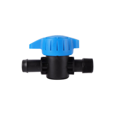 Irrigation System DN25 Pipe Valve Drip Tape Connector Drip Irrigation Valve