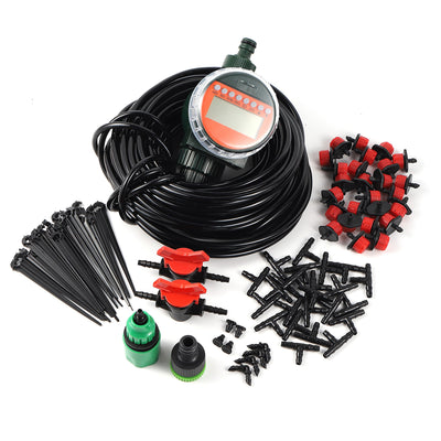 Automatic Garden Watering System Kits with Rainy Sensor Water Timer Micro Irrigation System