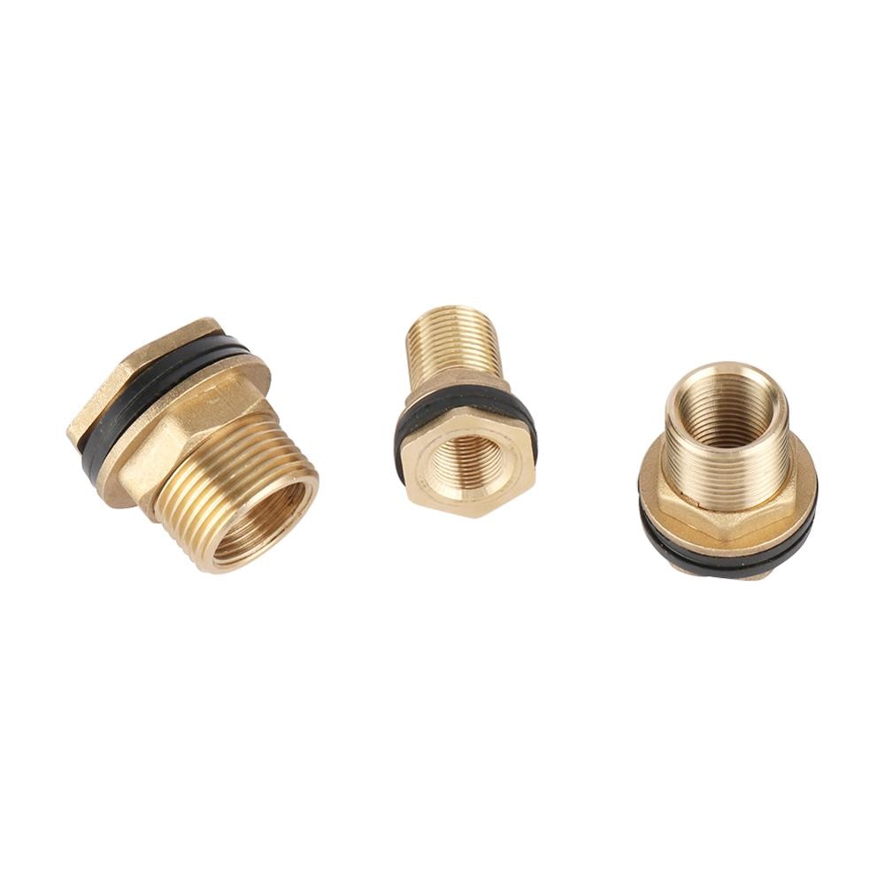 Garden 1/2" 3/4" 1" Male Thread To 3/8" 1/2" 3/4" Female Thread Brass Adapter Connector