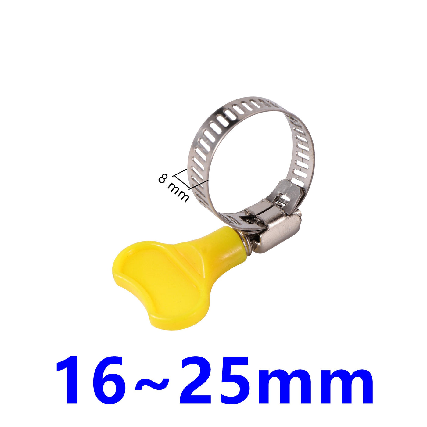 Adjustable Stainless Steel With Handle Hose Clamps Fastening Flexible Pipe Clips