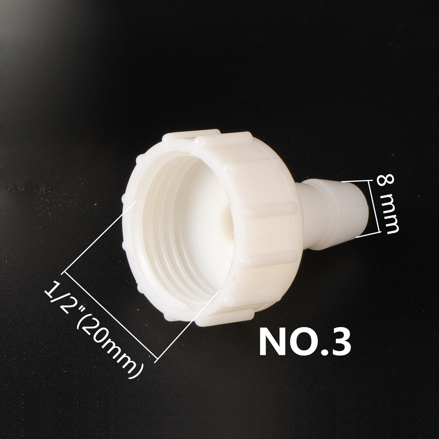 1/2" Female Thread To 4/6/8/10/12/14/16/20mm Water Supply Adapter Water Tank Fitting