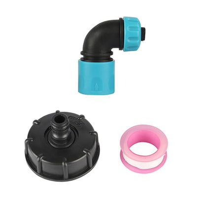 60mm Female Thread to 1/2" pipe interface Water Tank Adapter IBC Fittings